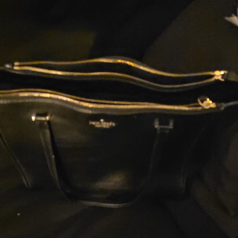 Kate Spade New Black leather Bag No Callouts New